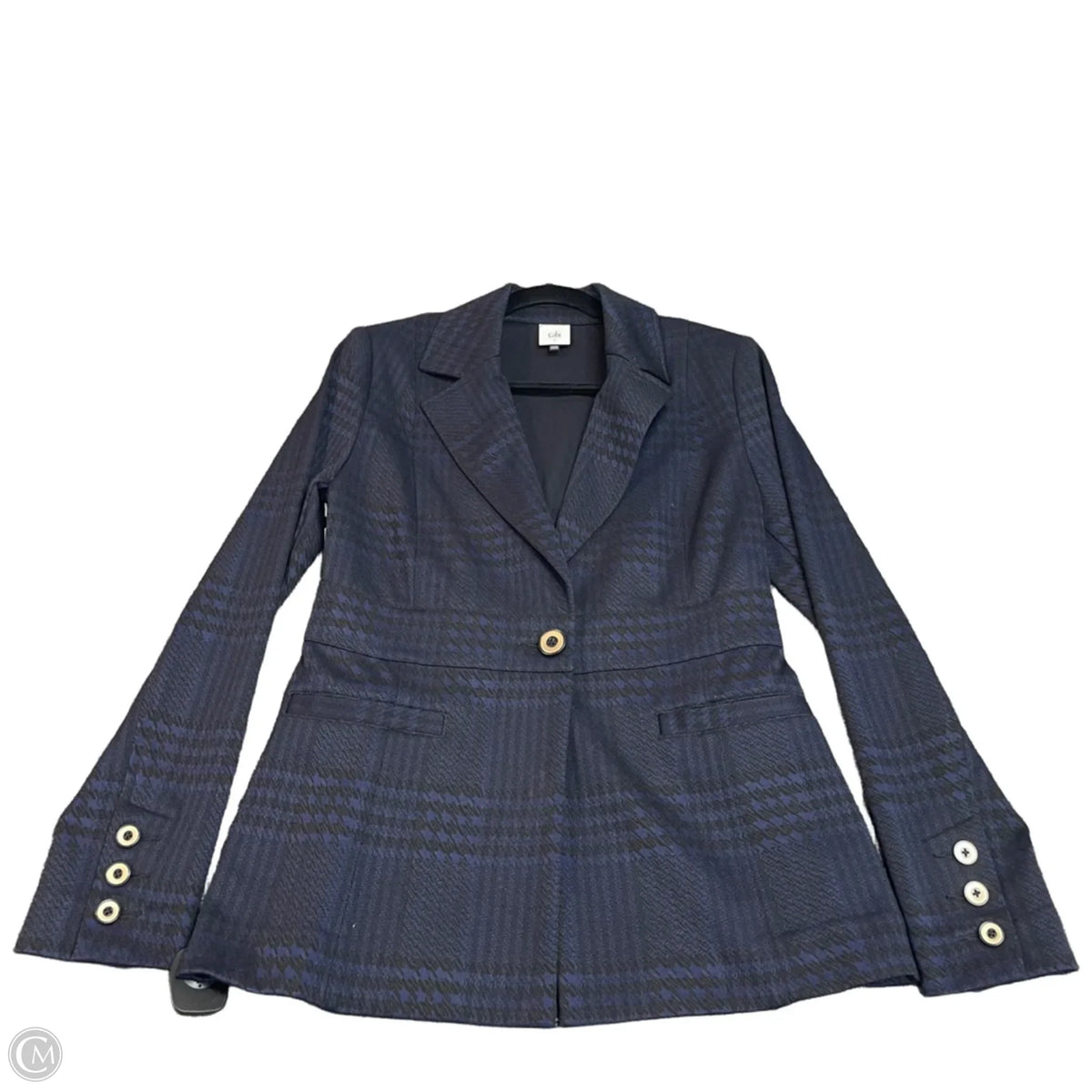 Blazer By Cabi In Black & Blue, Size: S