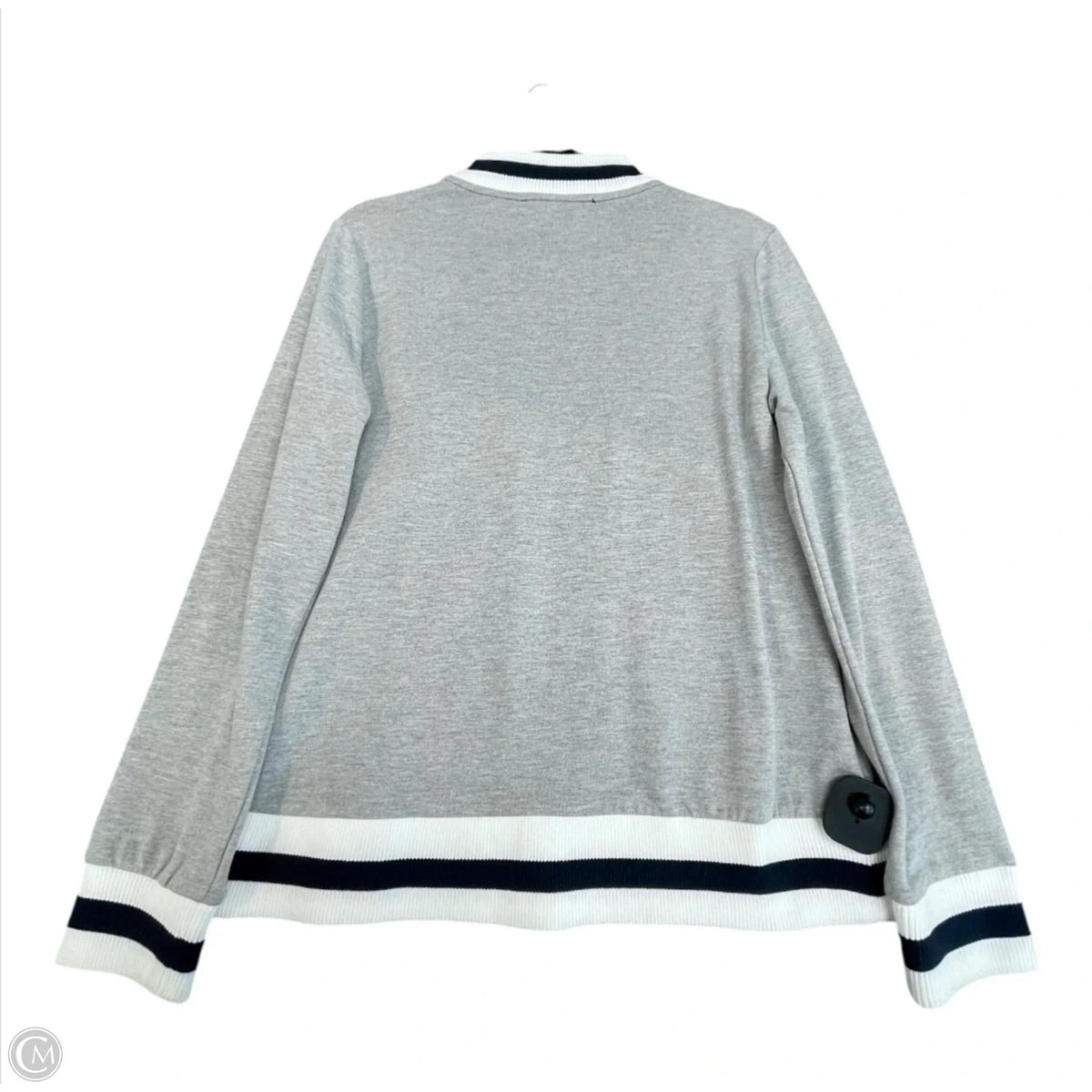 Jacket Puffer & Quilted By Tommy Hilfiger In Blue & Grey, Size: Sp
