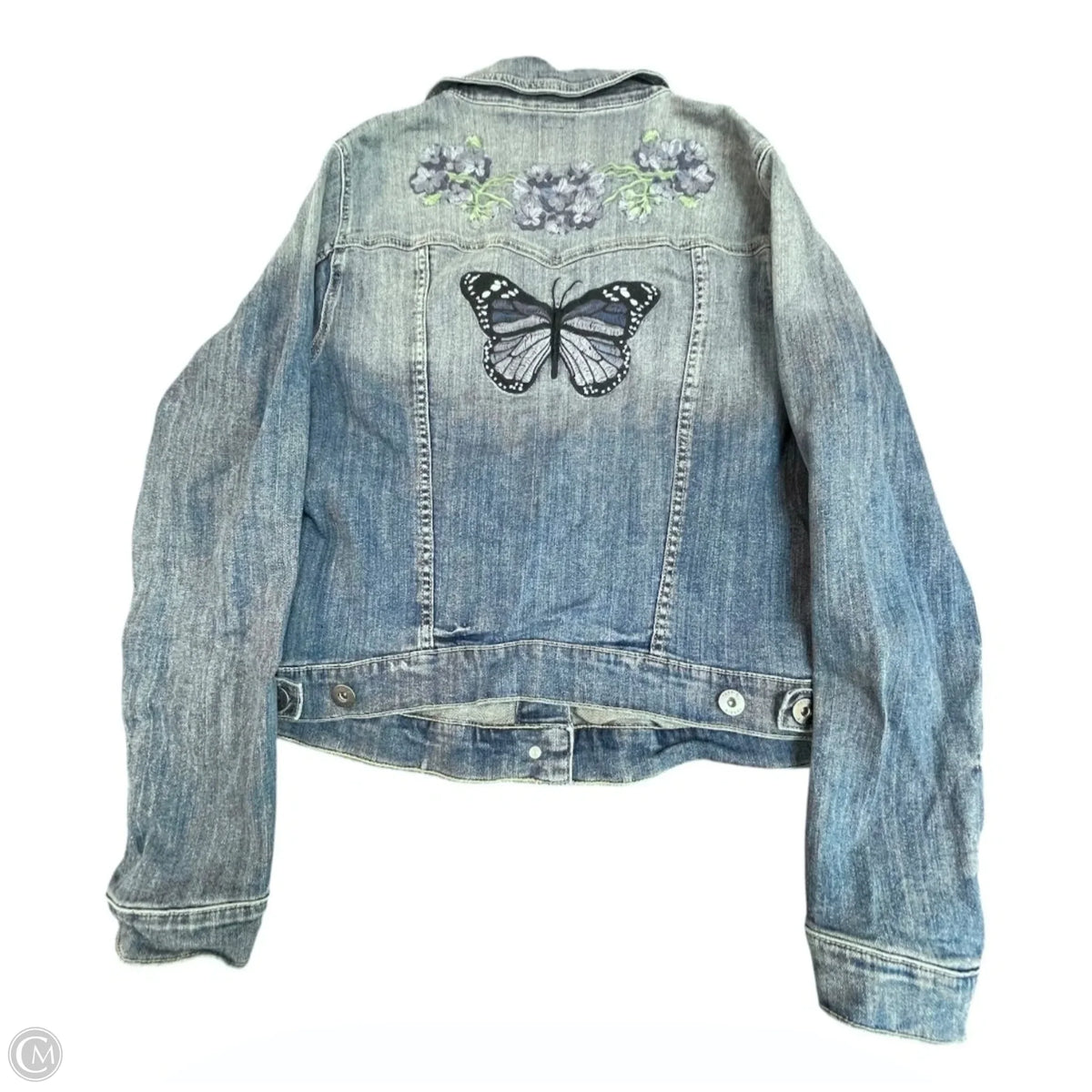 Jacket Denim By Torrid In Blue Denim, Size: 1x