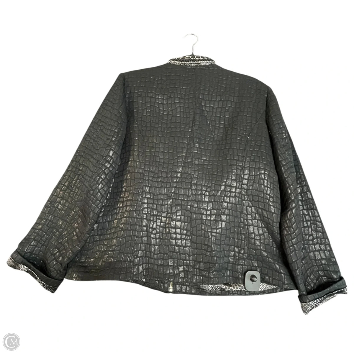 Jacket Other By Chicos In Black, Size: L