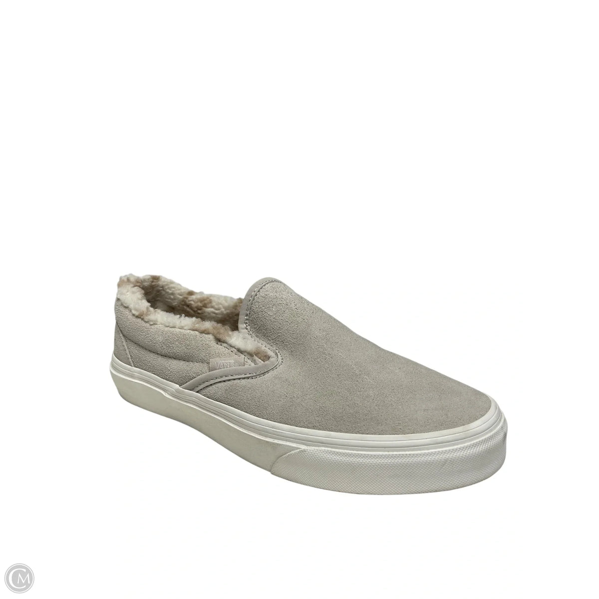 Shoes Flats By Vans In Beige, Size: 8.5