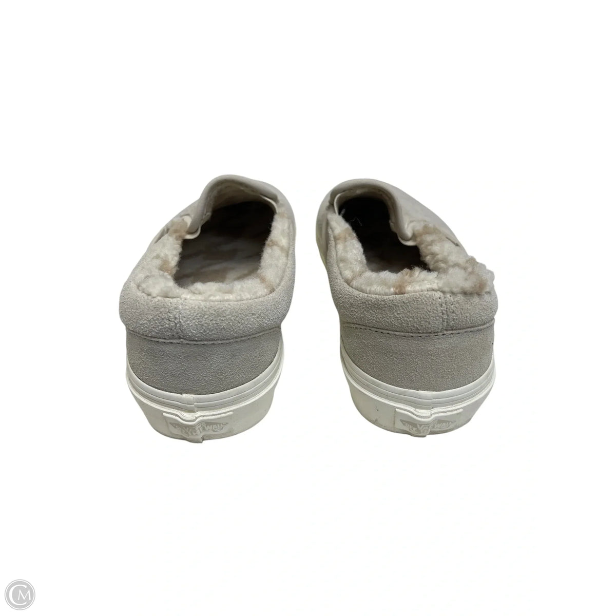 Shoes Flats By Vans In Beige, Size: 8.5