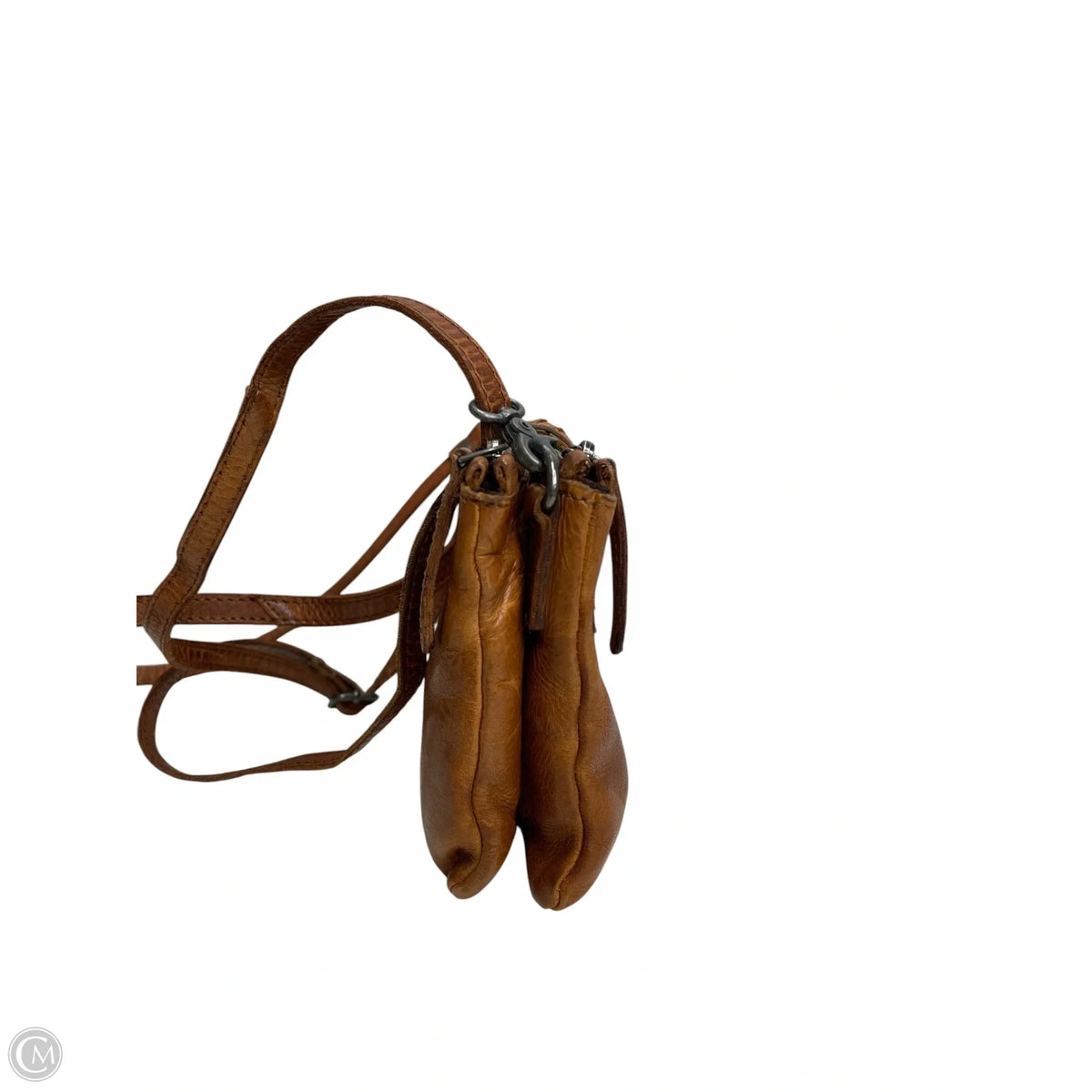 Crossbody Leather By Clothes Mentor, Size: Small