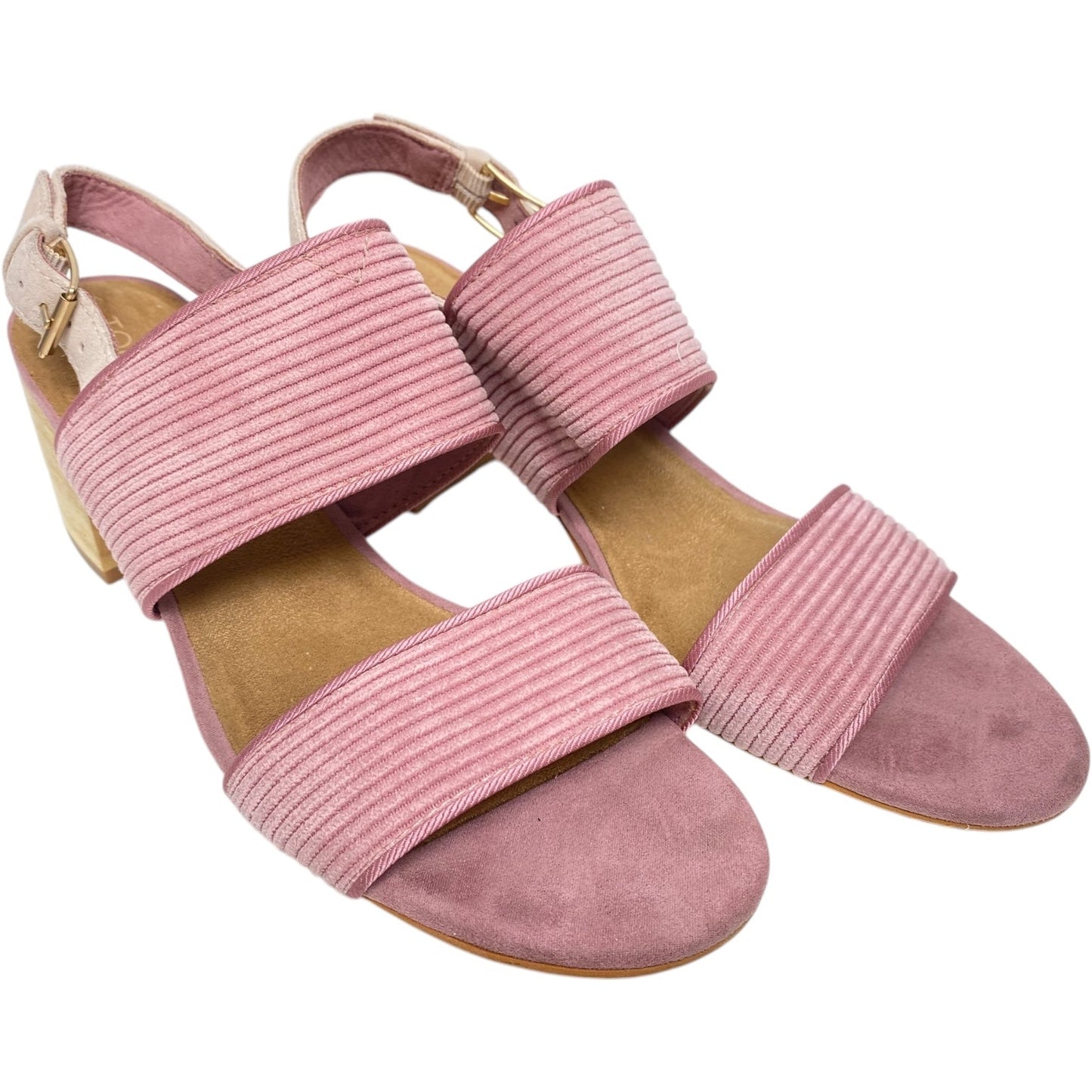 Shoes Heels Block By Toms In Pink, Size: 9