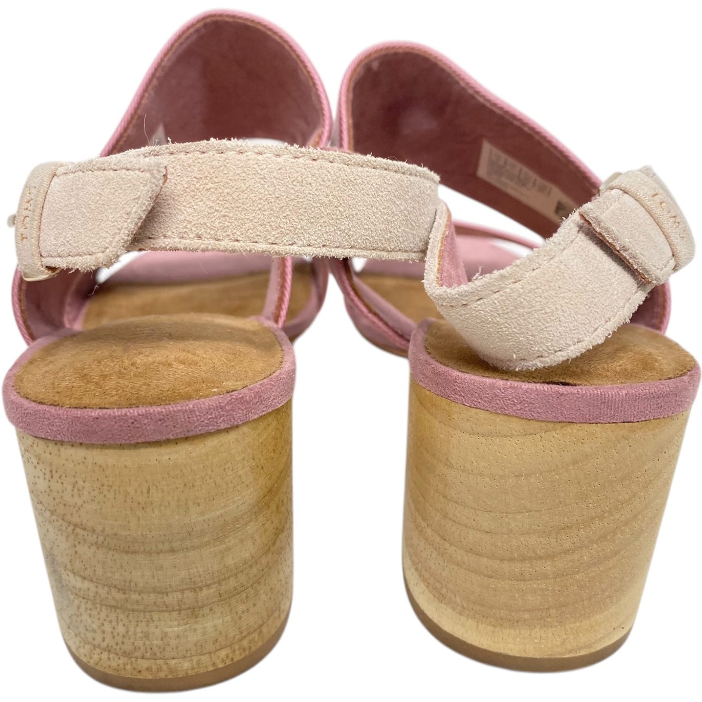 Shoes Heels Block By Toms In Pink, Size: 9