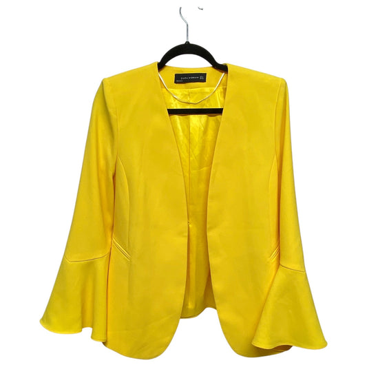 Blazer By Zara Women In Yellow, Size: M