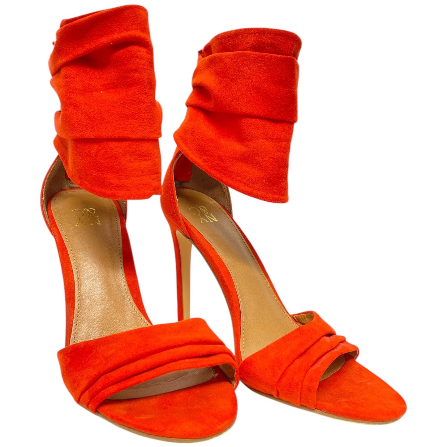 Shoes Heels Stiletto By New York And Co In Orange, Size: 9