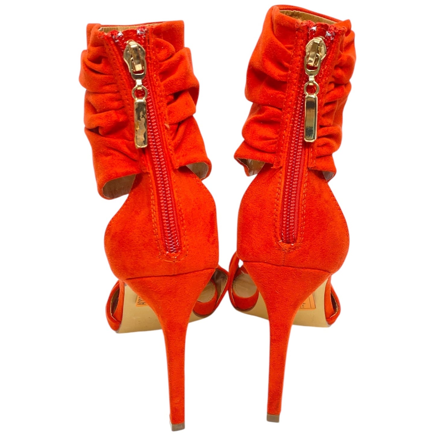 Shoes Heels Stiletto By New York And Co In Orange, Size: 9