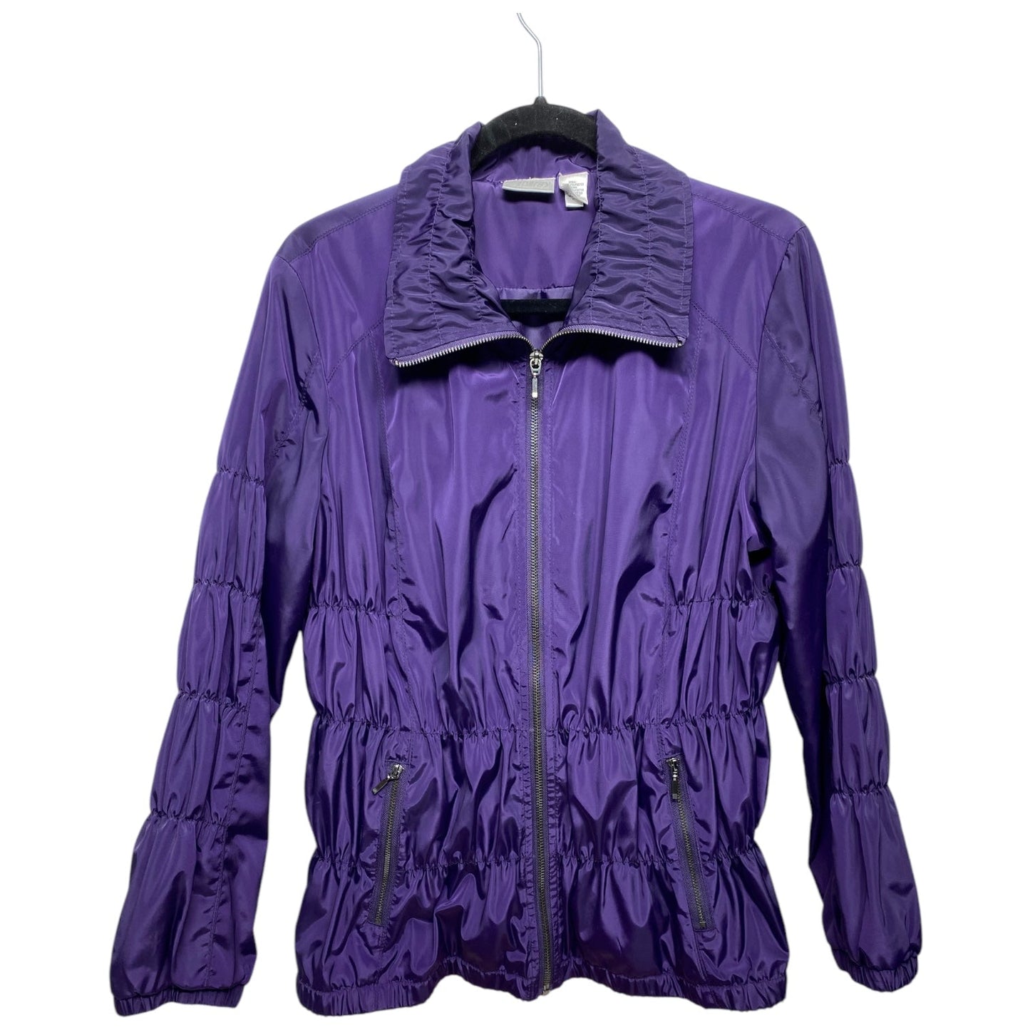 Jacket Other By Zenergy By Chicos In Purple, Size: L