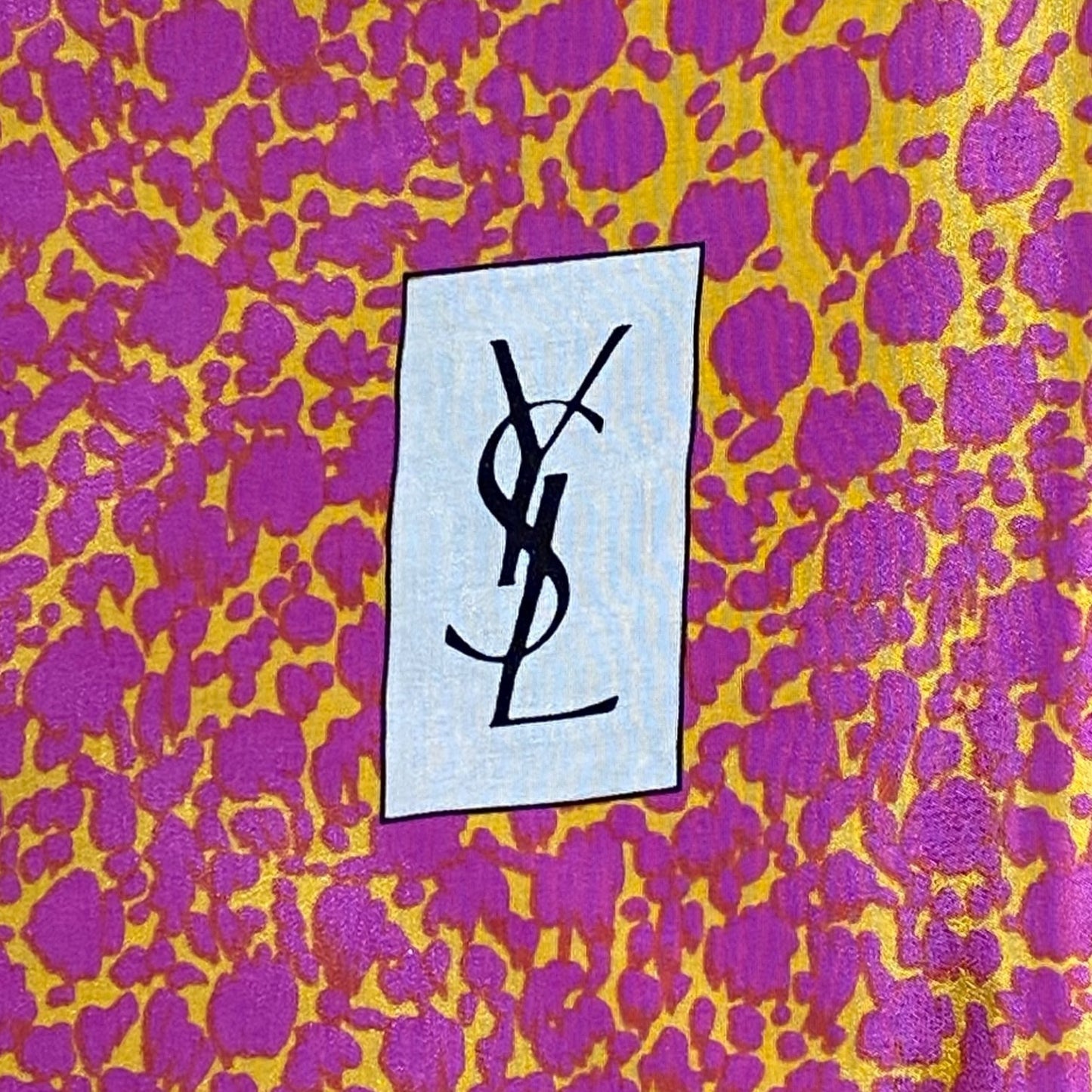 Scarf Luxury Designer By Yves Saint Laurent