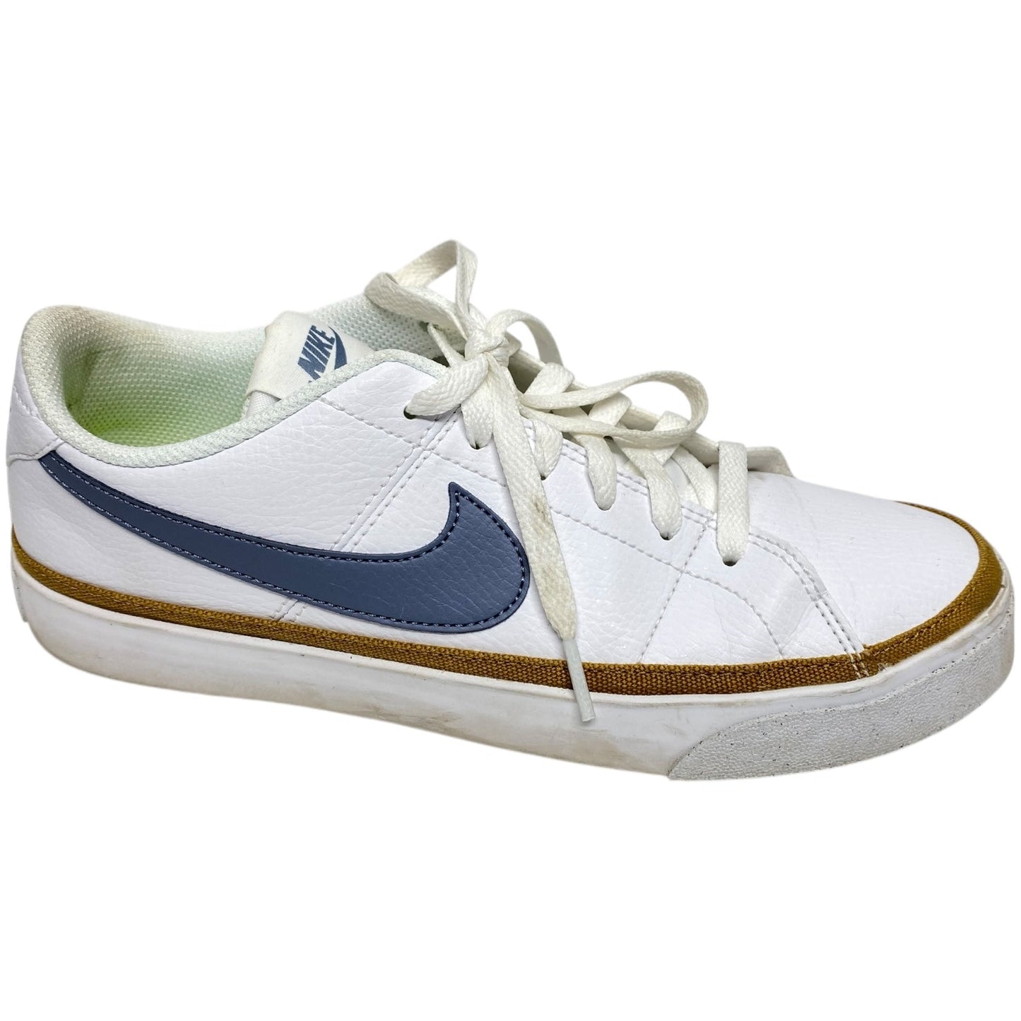 Shoes Athletic By Nike In White, Size: 9