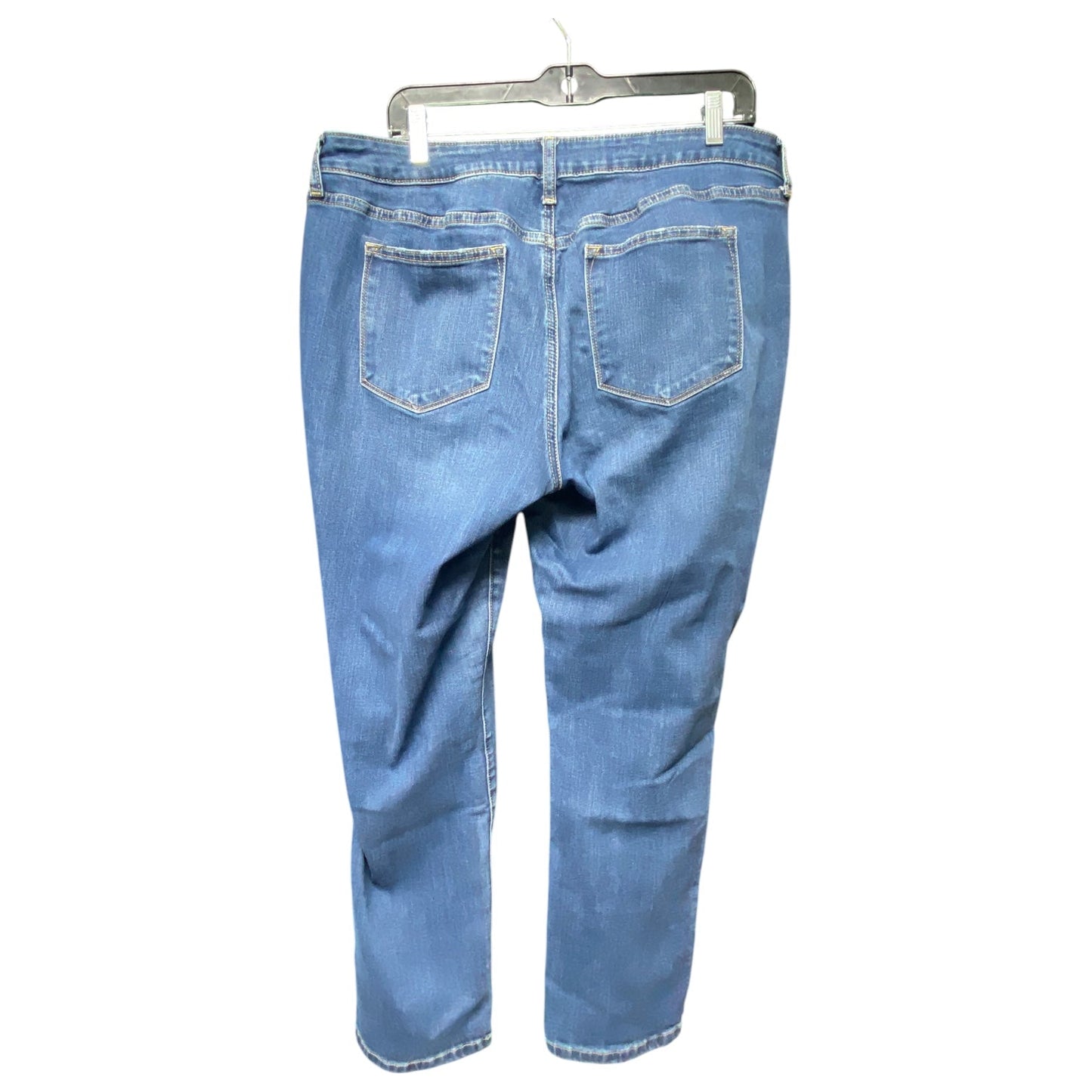 Jeans Straight By Sonoma In Blue Denim, Size: 16