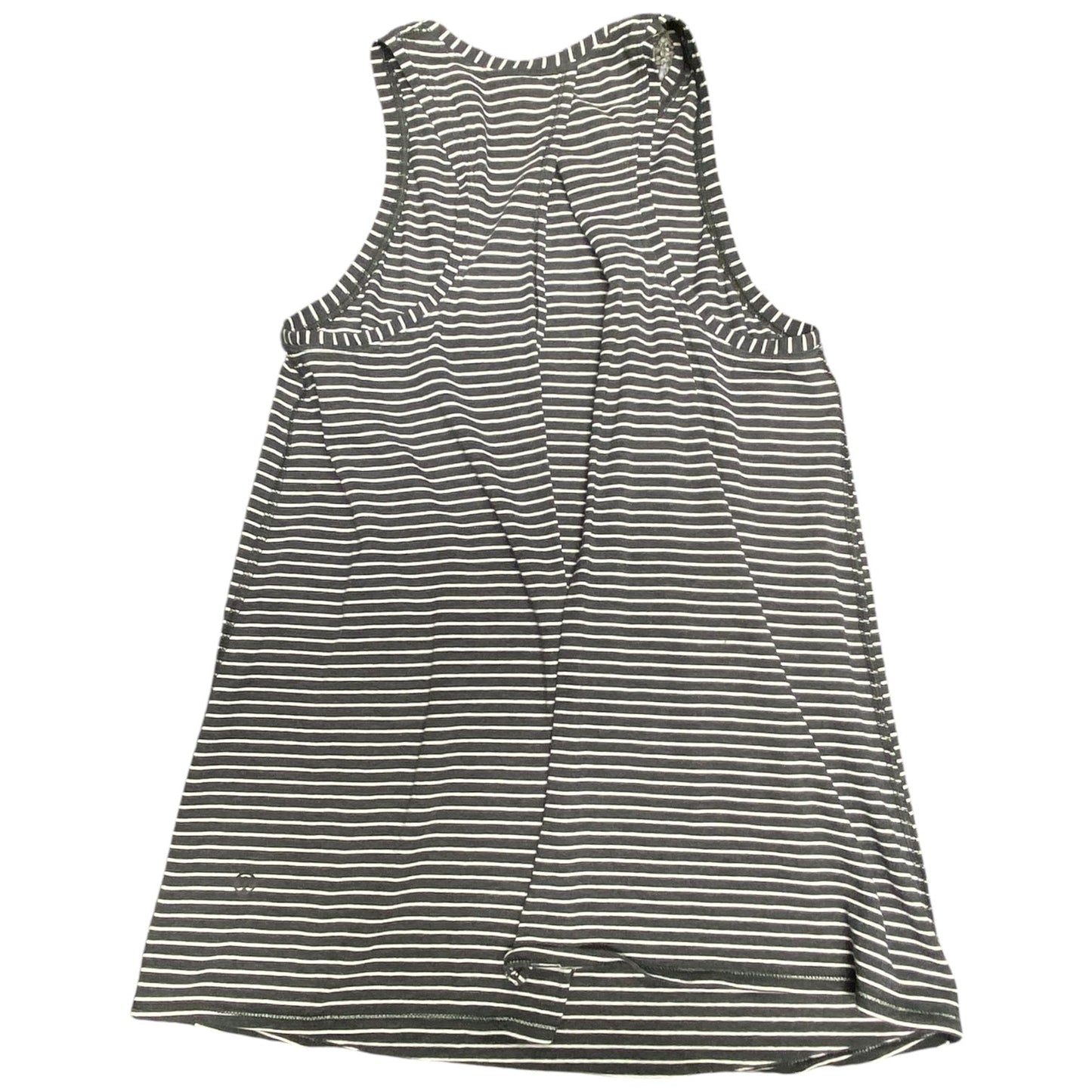 Athletic Tank Top By Lululemon In Striped Pattern, Size: 8