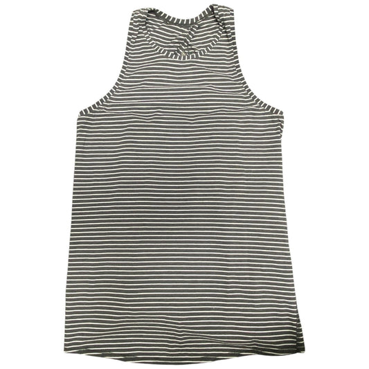 Athletic Tank Top By Lululemon In Striped Pattern, Size: 8