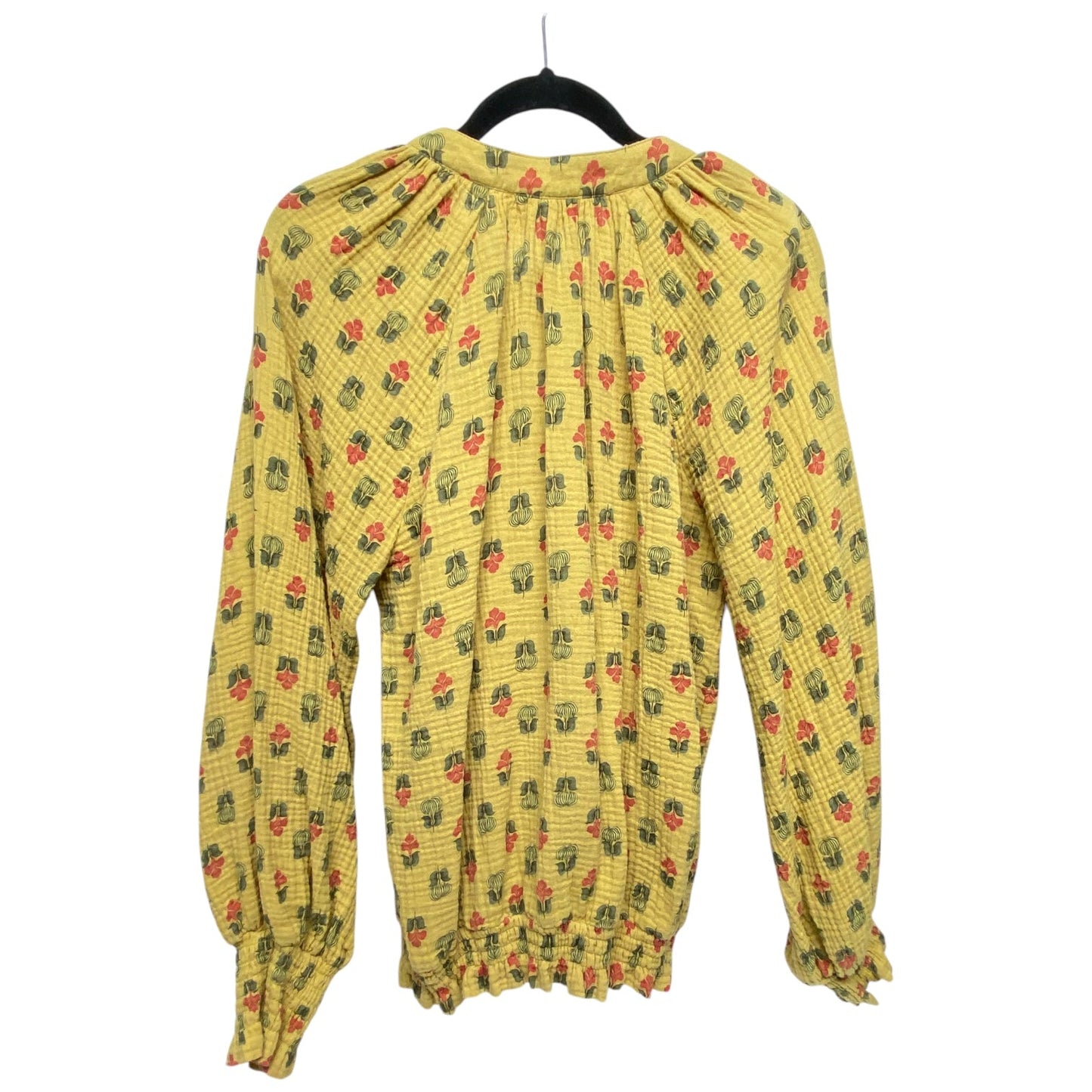 Top Long Sleeve By Porridge In Floral Print, Size: L