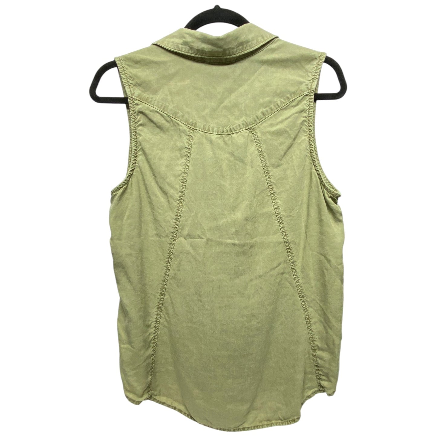 Top Sleeveless By Bella Dahl In Green, Size: M