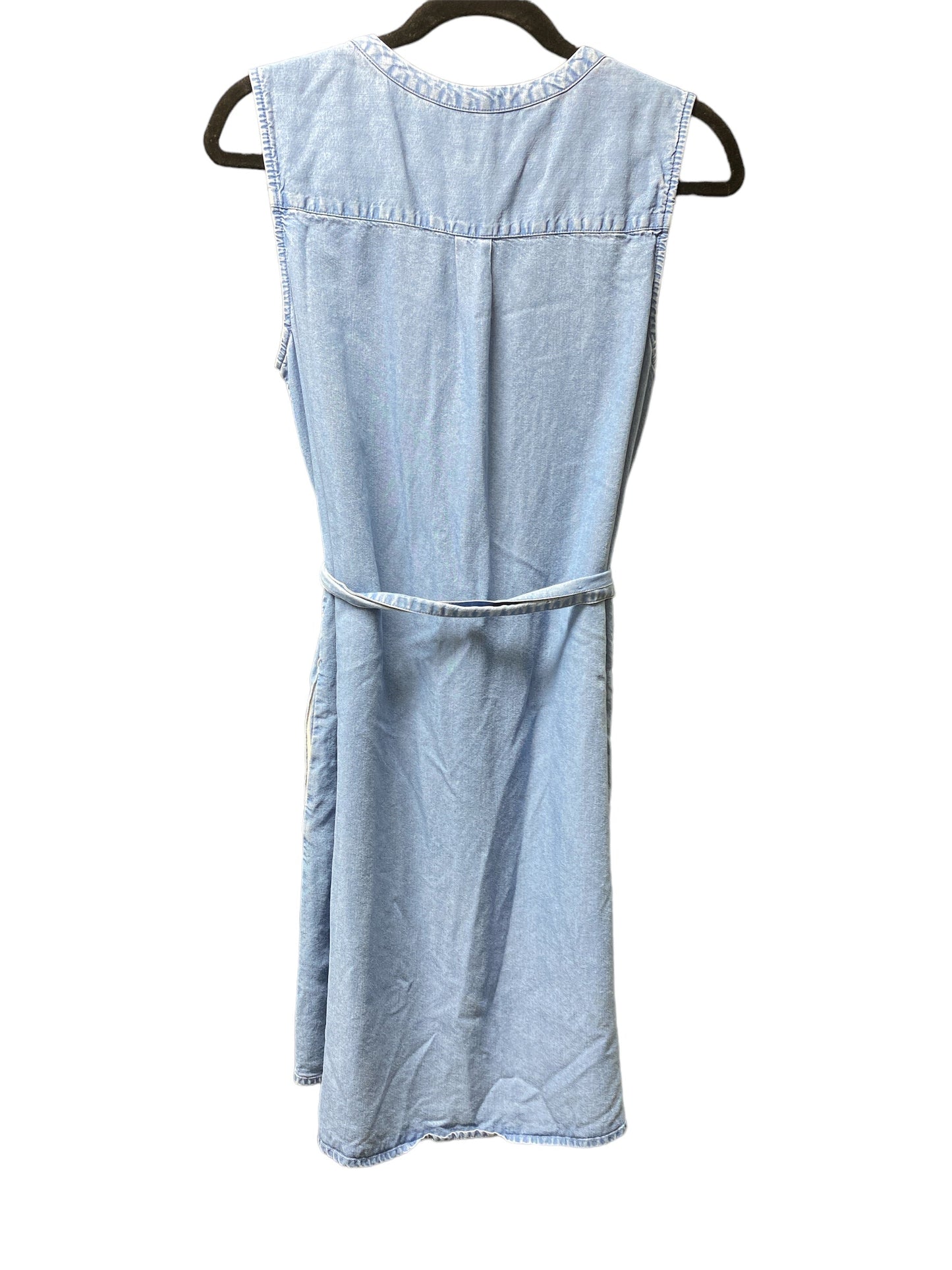 Blue Denim Dress Casual Midi Gap, Size S