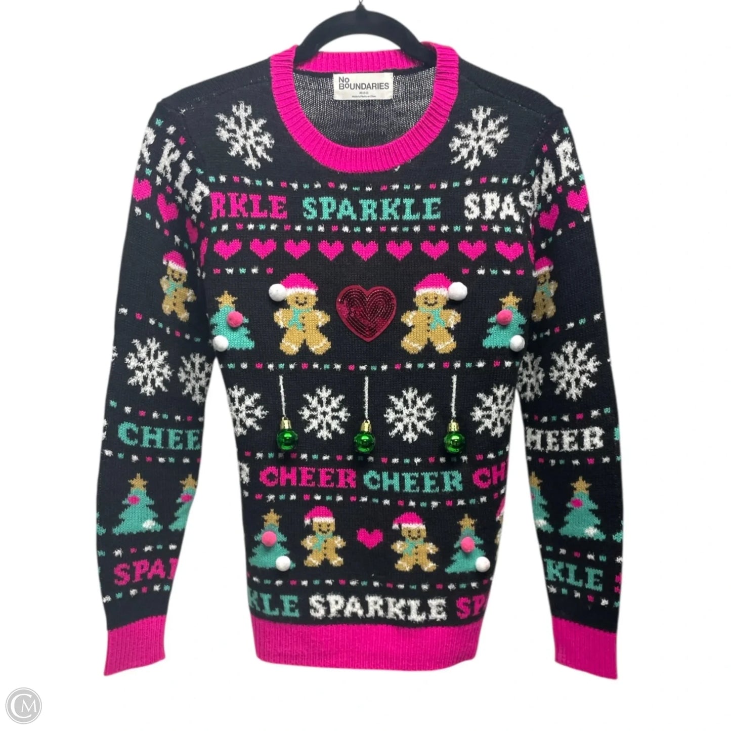 Sweater By No Boundaries In Multi-colored, Size: Xs