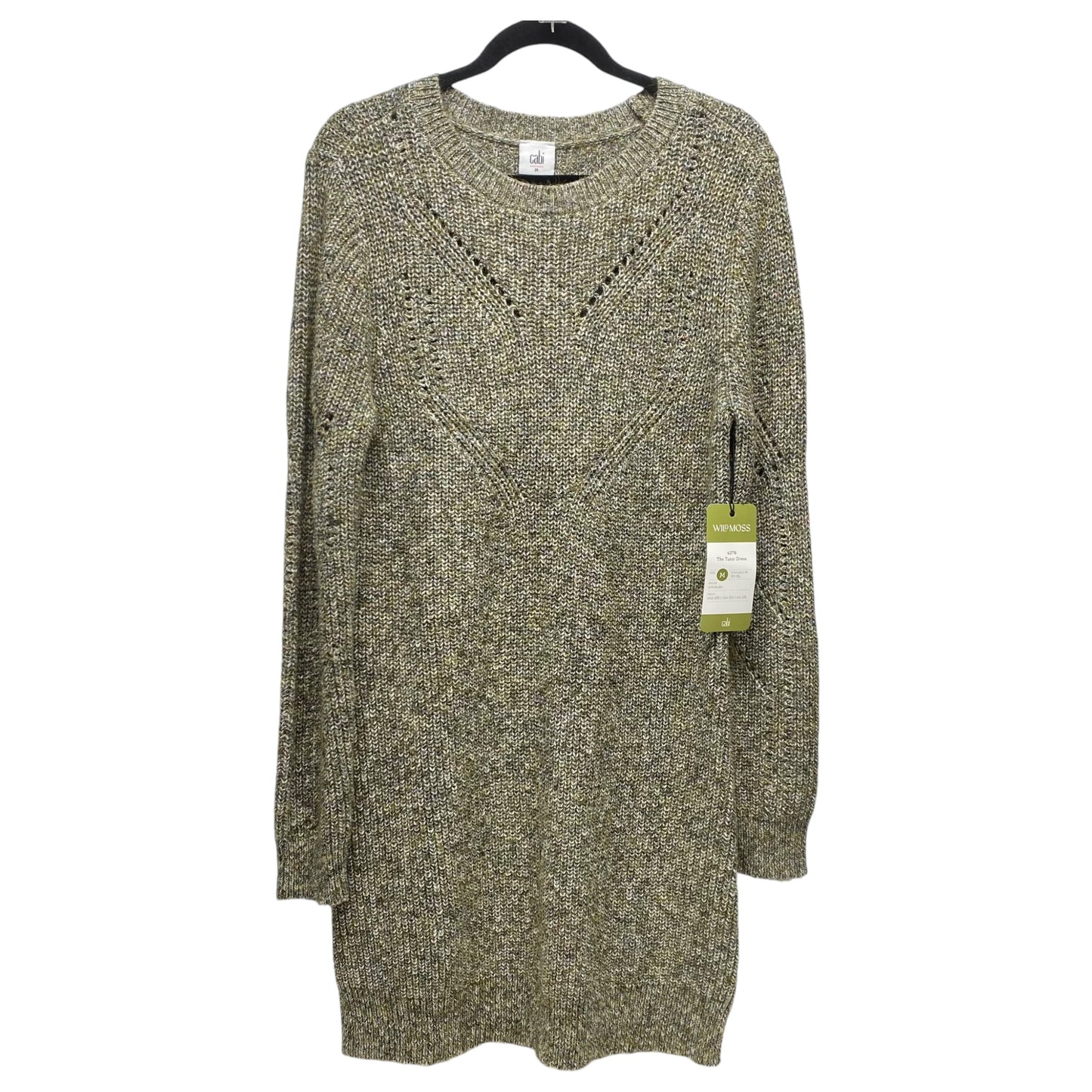 Dress Sweater By Cabi In Green, Size: M