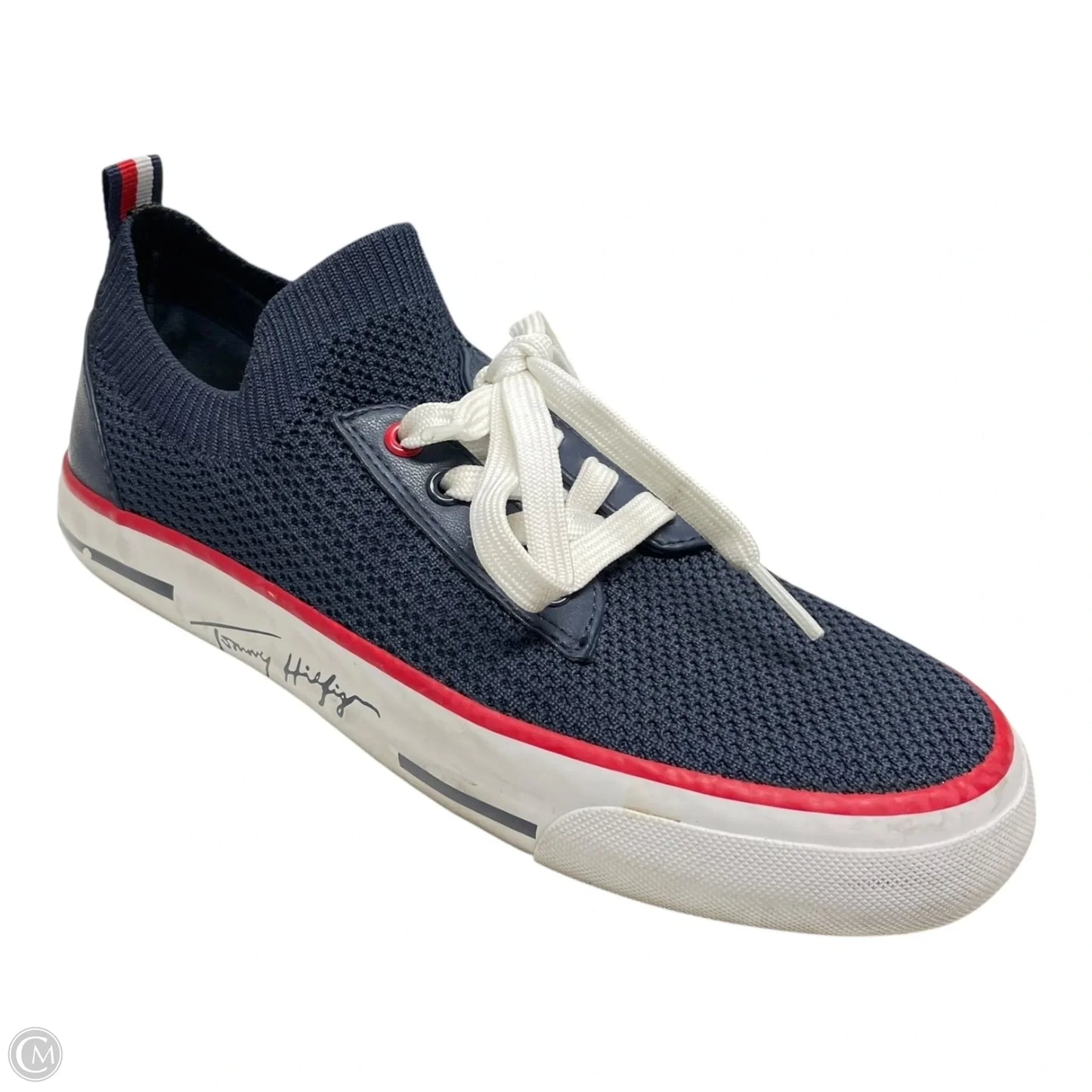 Shoes Sneakers By Tommy Hilfiger In Blue & Red & White, Size: 7