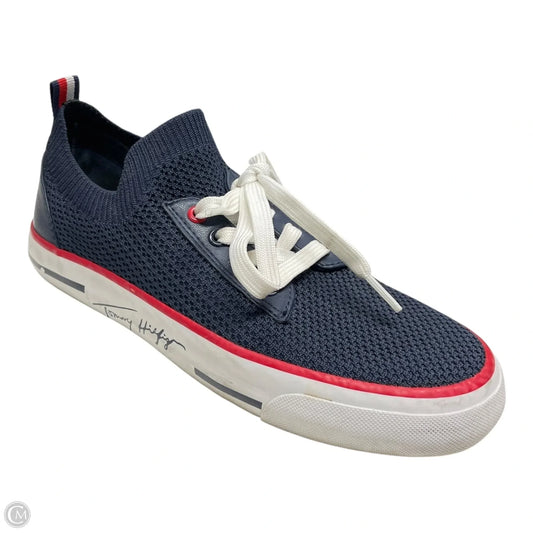 Shoes Sneakers By Tommy Hilfiger In Blue & Red & White, Size: 7