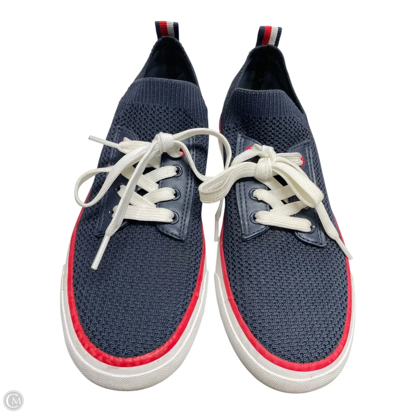 Shoes Sneakers By Tommy Hilfiger In Blue & Red & White, Size: 7
