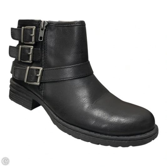 Boots Ankle Heels By Boc In Black, Size: 6.5