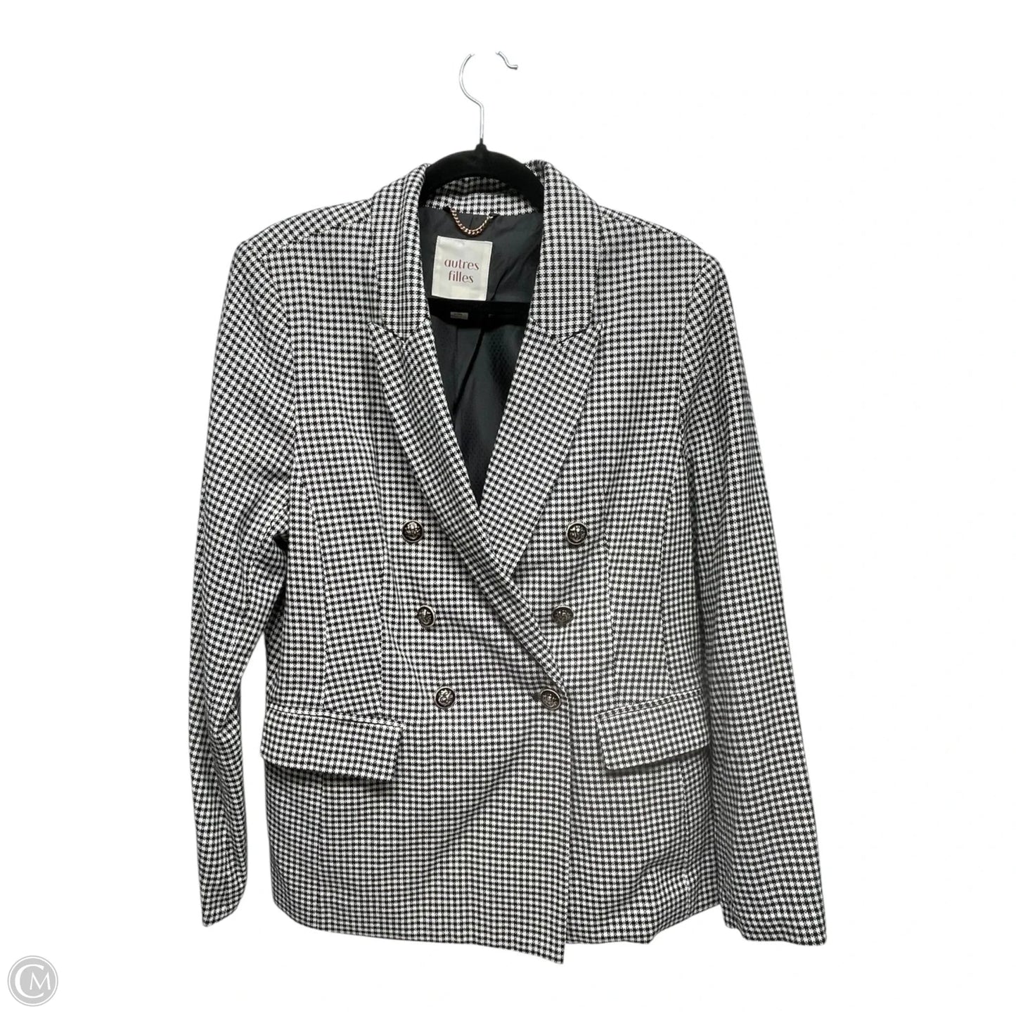 Blazer By autres filles In Black & White, Size: Xl