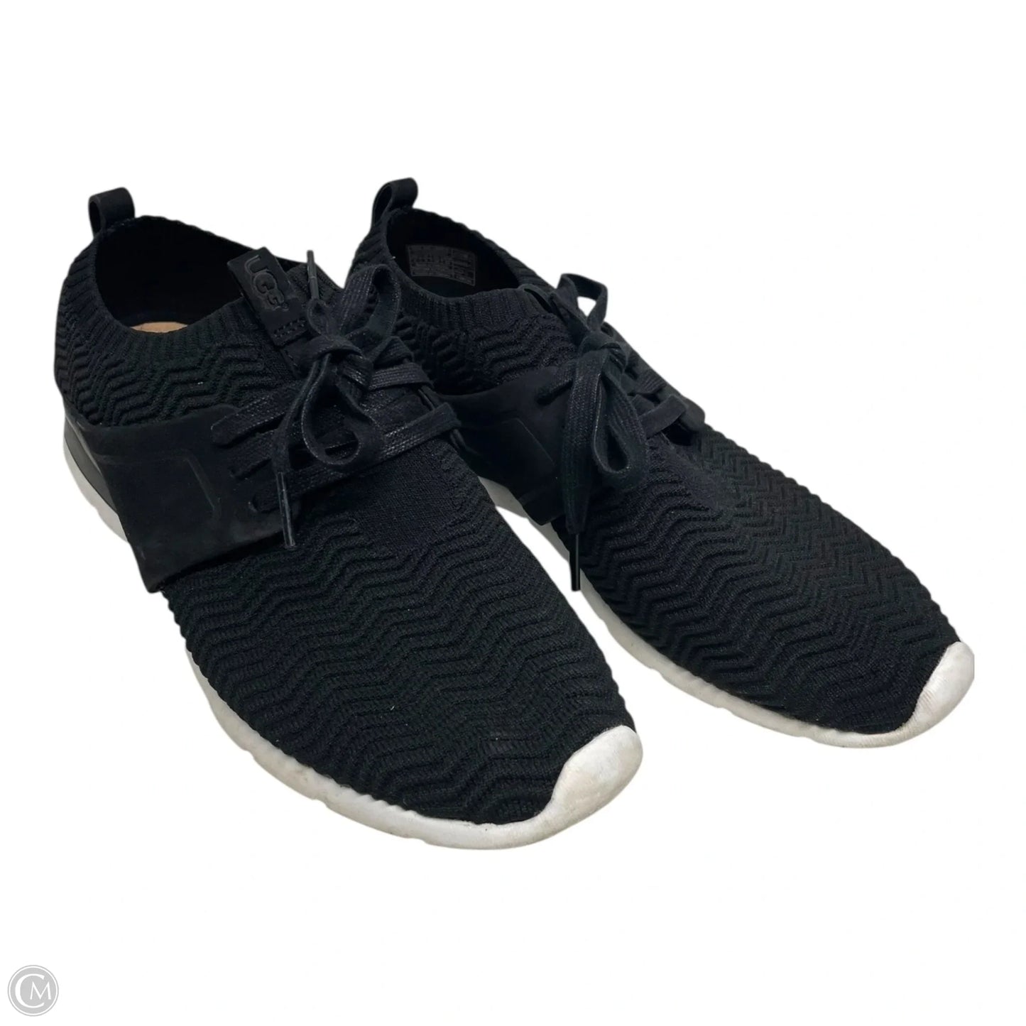 Shoes Designer By Ugg In Black & White, Size: 8