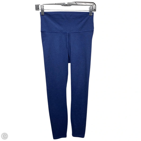 Athletic Leggings By Fabletics In Navy, Size: S