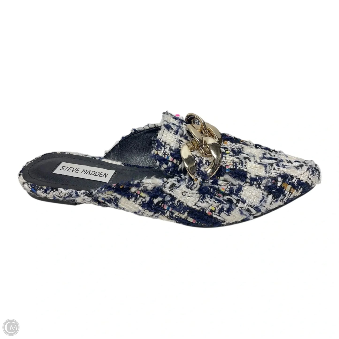 Shoes Flats By Steve Madden In Blue & White, Size: 7