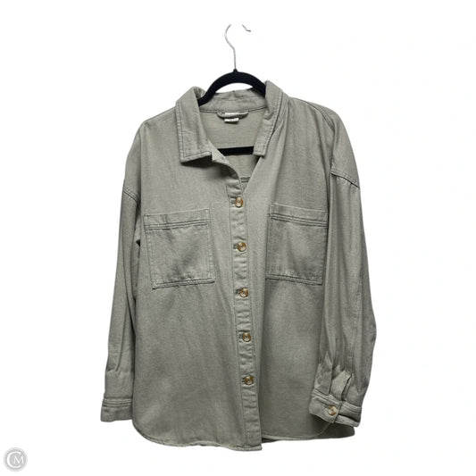Jacket Other By Clothes Mentor In Green, Size: L