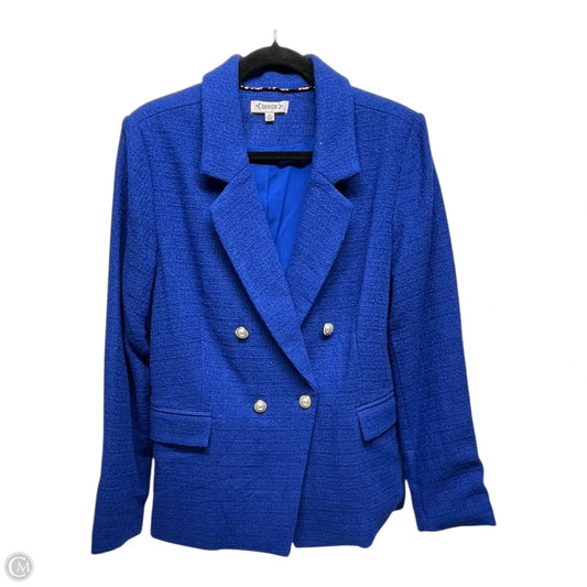 Blazer By Nanette By Nanette Lepore In Blue, Size: 16