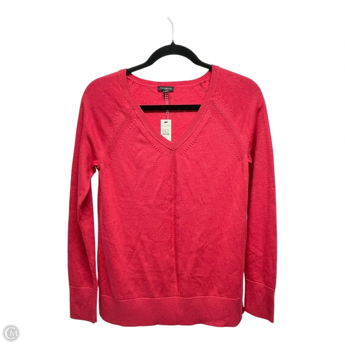Sweater By Talbots In Red, Size: Xs