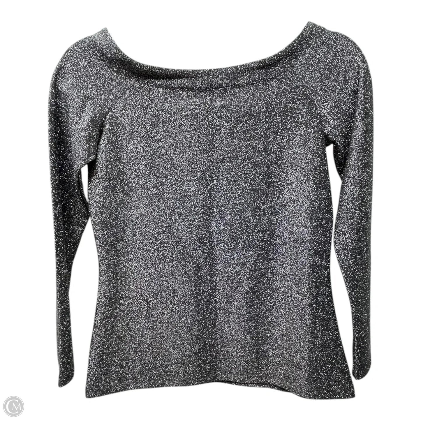 Top Long Sleeve By Ann Taylor In Silver, Size: Sp