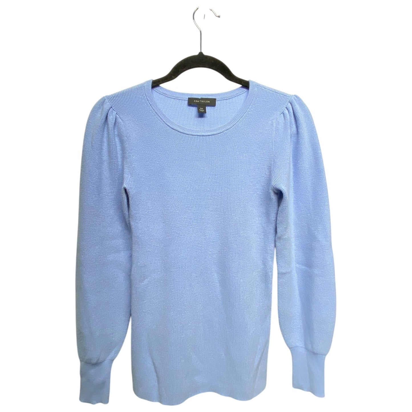 Sweater By Ann Taylor In Blue, Size: Xxs