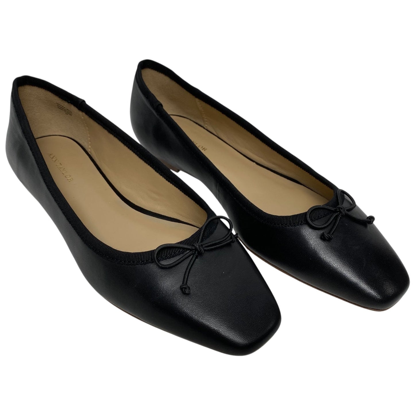 Shoes Flats By Ann Taylor In Black, Size: 6