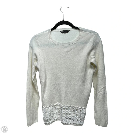 Sweater By Clothes Mentor In Cream, Size: S