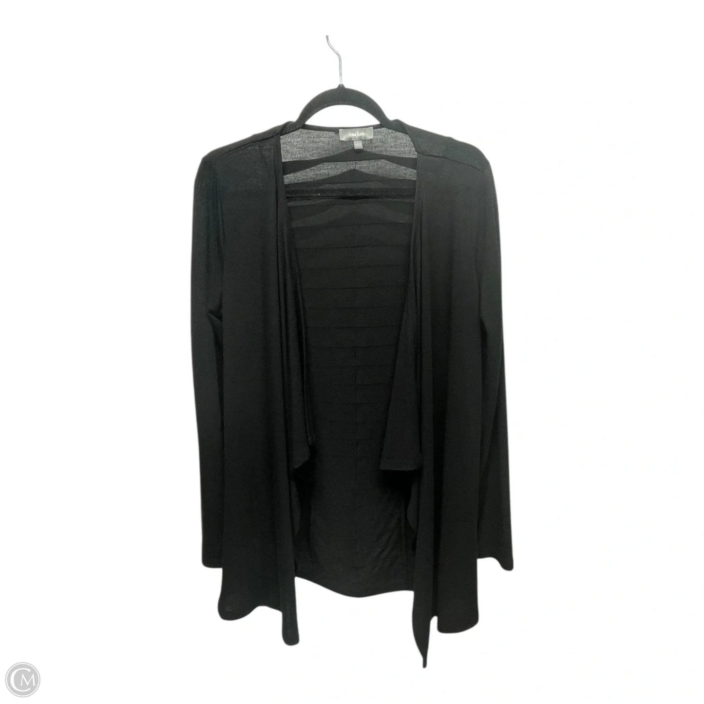 Cardigan Designer By Neiman Marcus In Black, Size: L