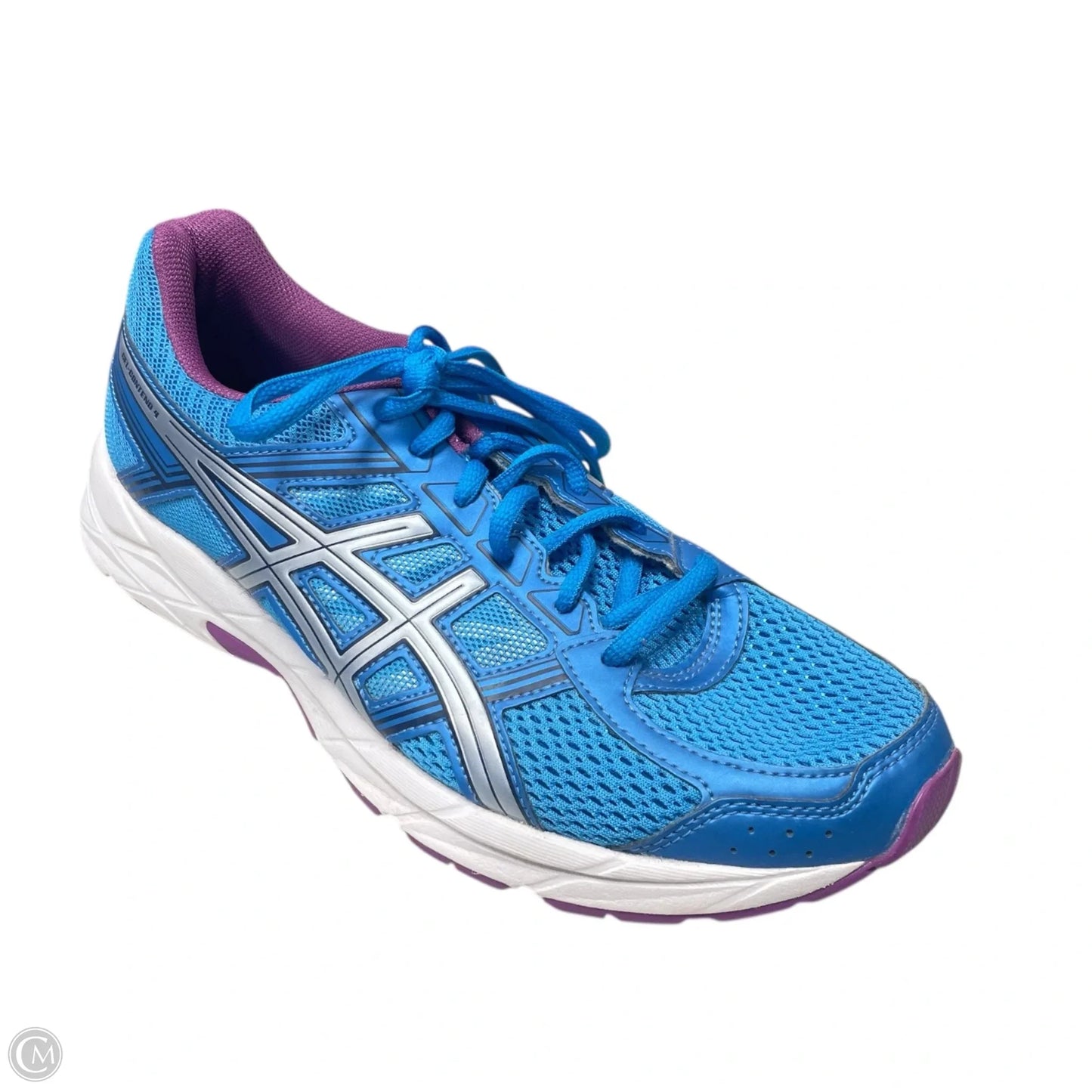 Shoes Athletic By Asics In Blue & White, Size: 8.5