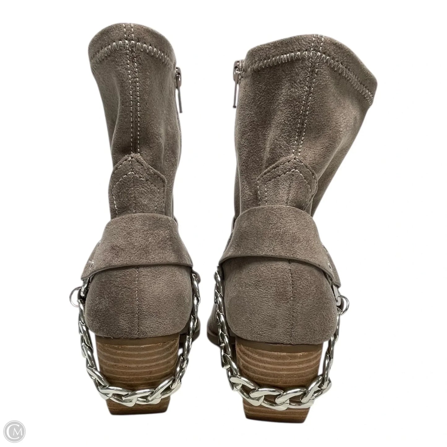 Boots Ankle Heels By Dolce Vita In Tan, Size: 5