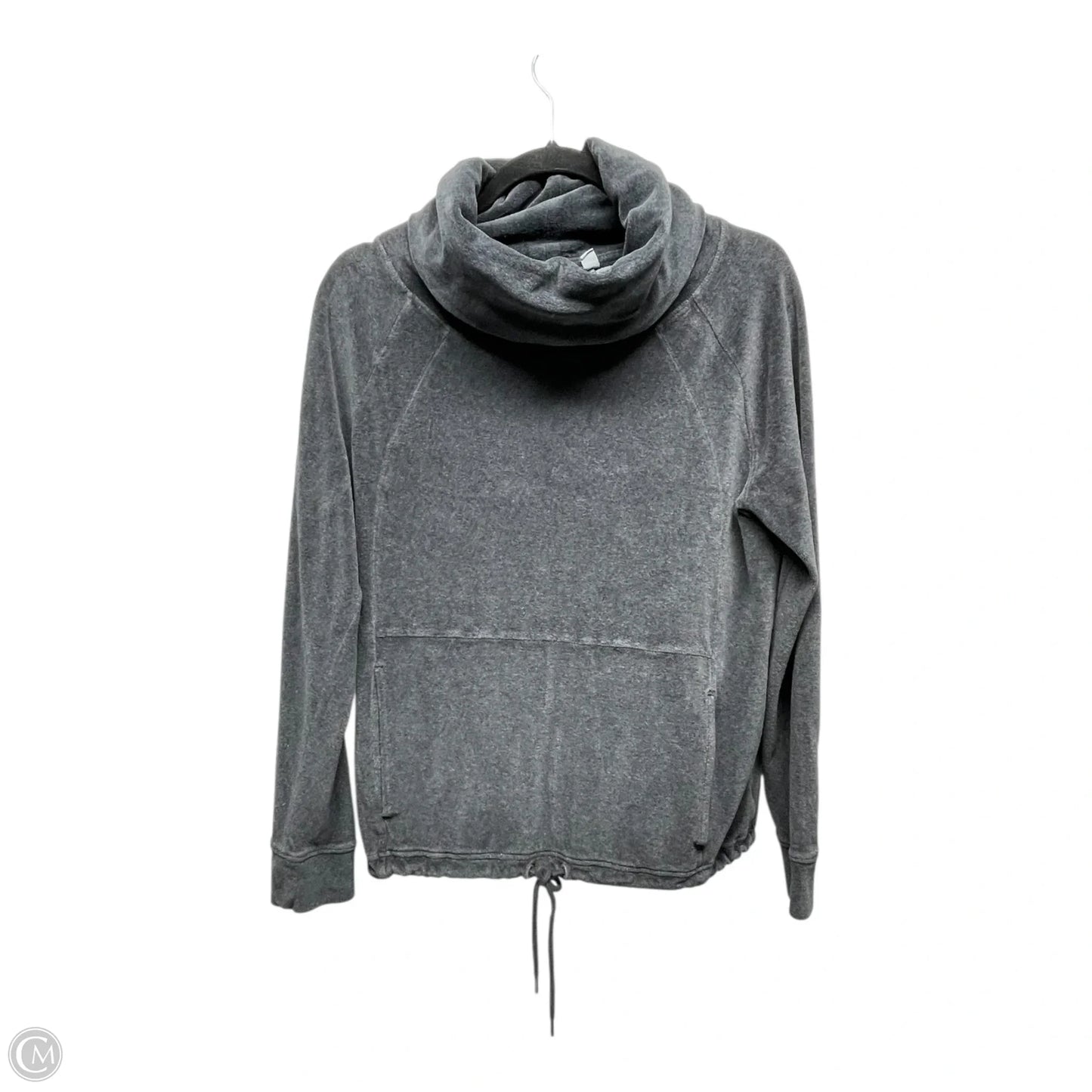 Athletic Top Long Sleeve Crewneck By Athleta In Grey, Size: Xs