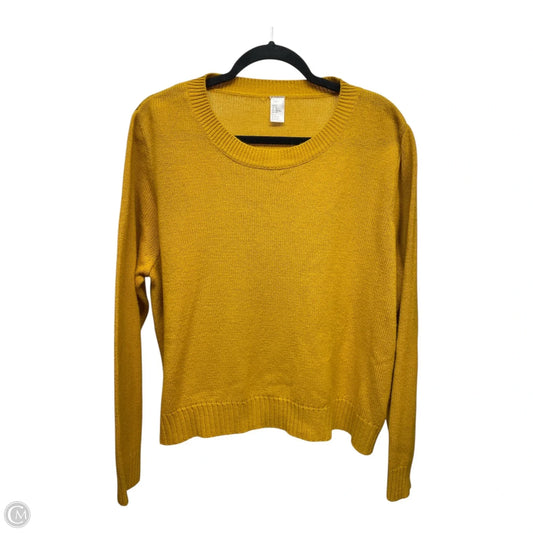 Sweater By Clothes Mentor In Yellow, Size: Xl