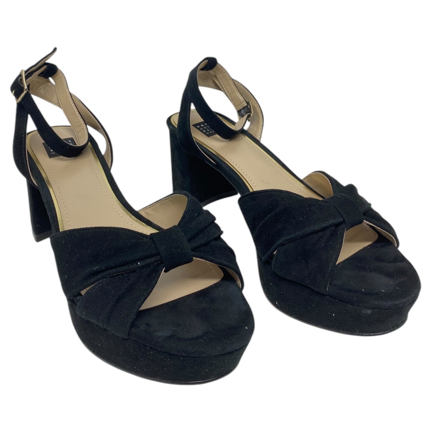 Shoes Heels Block By White House Black Market In Black, Size: 9