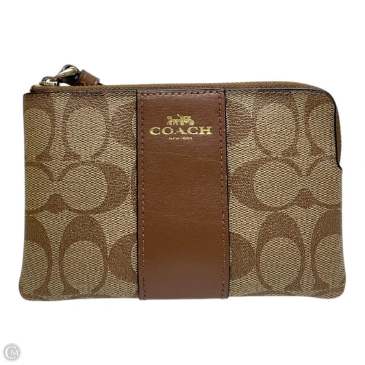 Wristlet Designer By Coach, Size: Small