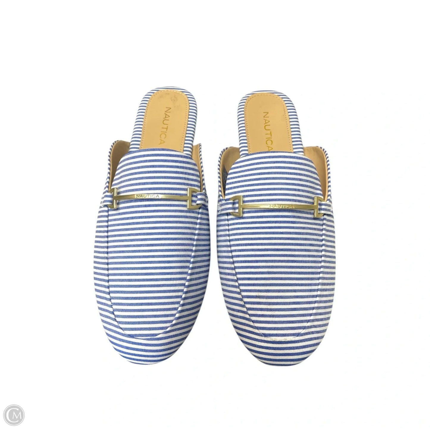 Shoes Flats By Nautica In Blue & White, Size: 8