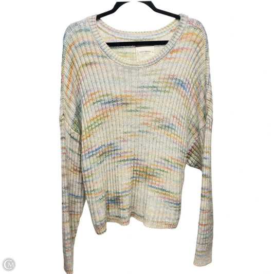 Sweater By Lucky Brand In Multi-colored, Size: Xl