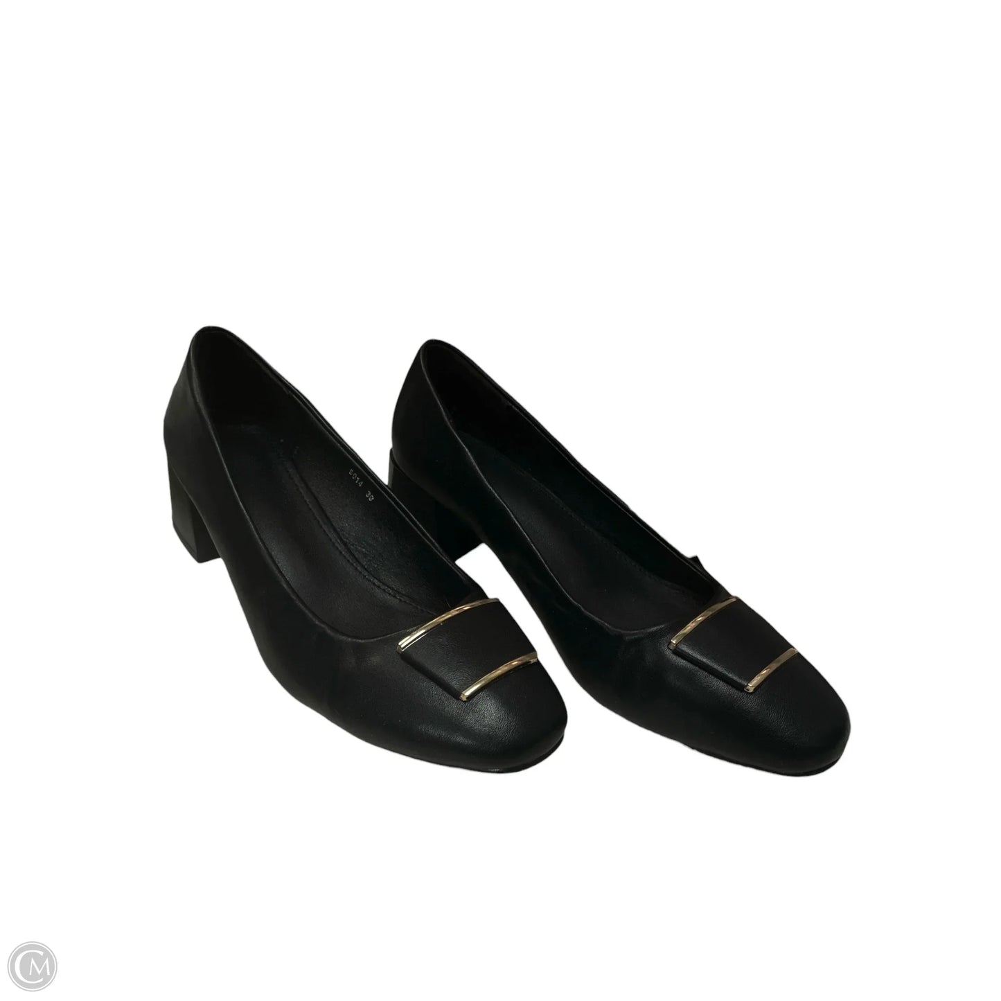 Shoes Heels Block By Clothes Mentor In Black, Size: 8.5