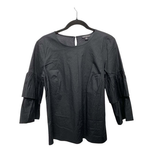 Top Long Sleeve By J. Crew In Black, Size: M