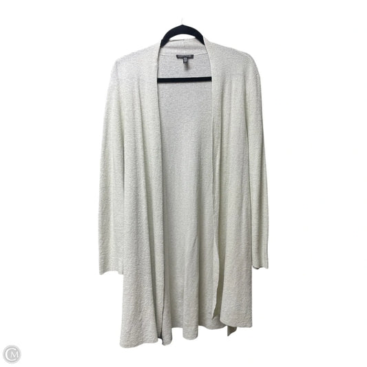 Cardigan By Eileen Fisher In Light Mint Green, Size: Xl